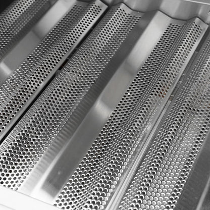 Hygrill STD Series 40-Inch Built in Grill, 5-Burner Grill Head, Black