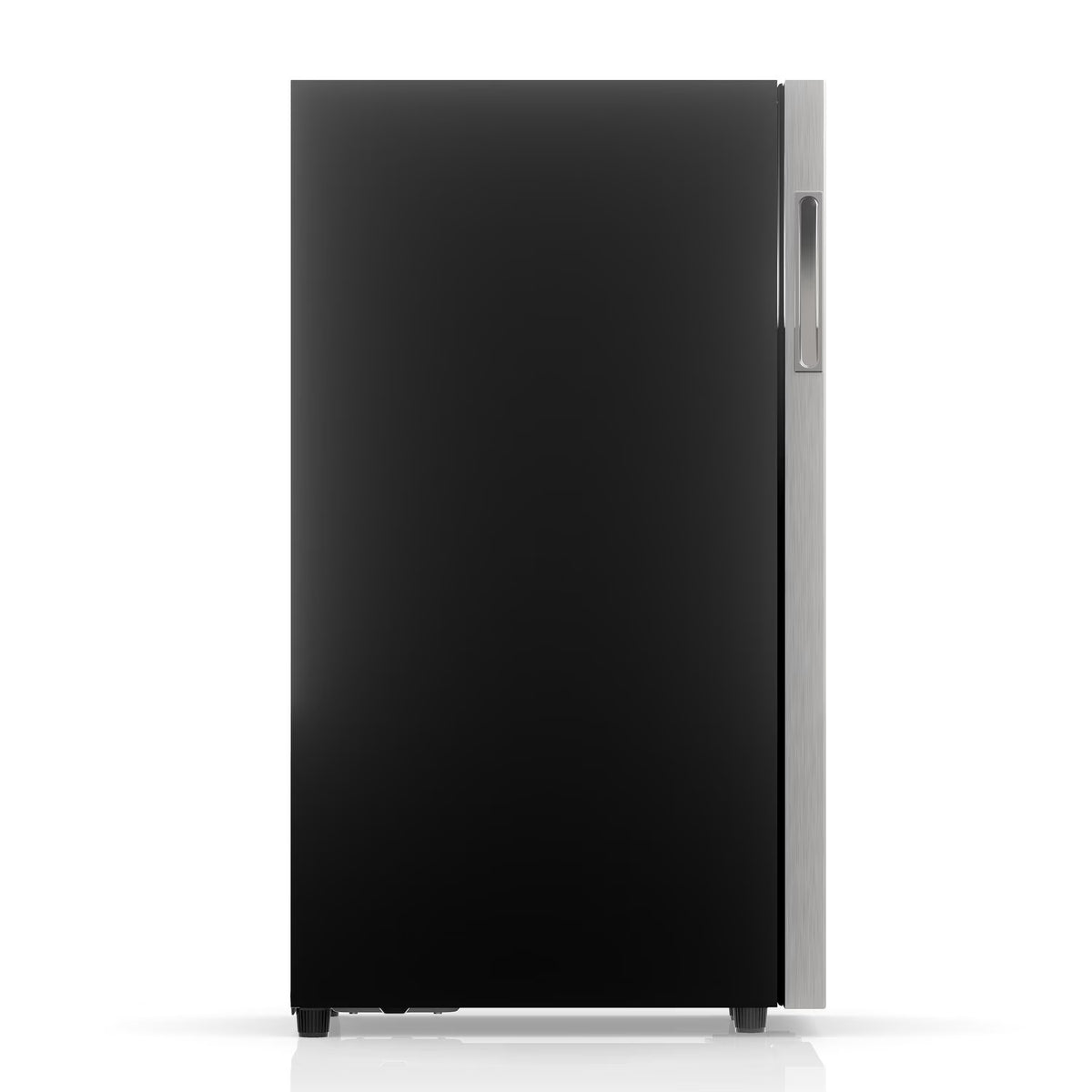 Stainless Steel Single Door 12 Bottle Wine Cooler for Kitchen, Bedroom & Office, 1.24 Cu. Ft.