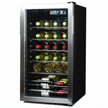 BLACK+DECKER 26-Bottle Wine Fridge, Compressor Cooling, BD61536