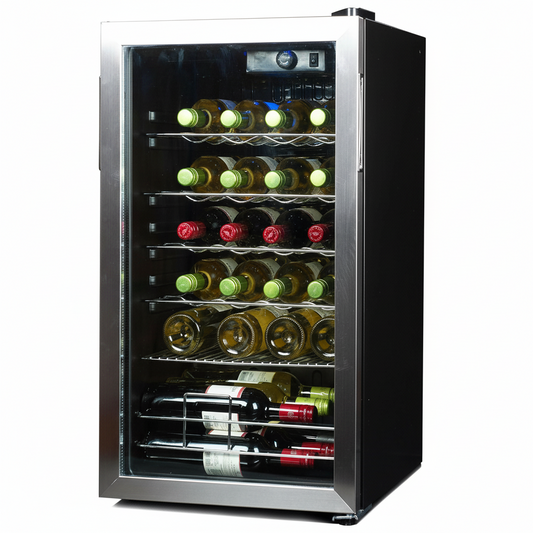 BLACK+DECKER 26-Bottle Wine Fridge, Compressor Cooling, BD61536